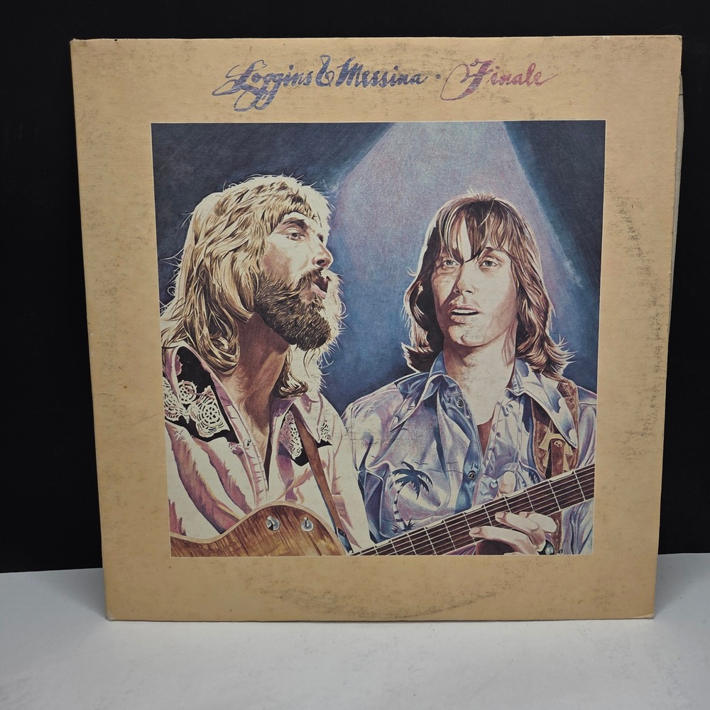 Loggins & Messina Finale Vinyl 2 LP Live Album 1977 Columbia JG 34167 Vintage